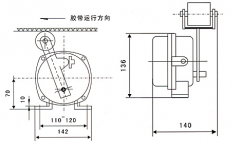 速度開關(guān)，測速傳感器XSAV11801（低速型）高低速速度開關(guān)